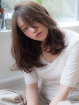 マイラ 銀座(myla)&nbsp;銀座大人可愛いかきあげうざバング韓国風小顔ロングレイヤー