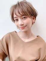[K-two青山]シースルー前髪/ハイトーンカラー/カール[表参道]