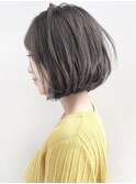 【GARDEN川谷】20代30代大人可愛い小顔ボブ×グレージュ