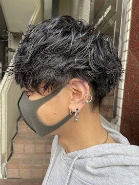 ネオリーブアイム 横浜西口店(Neolive aim) 横浜★ミディアムマッシュのナチュラルスパイラル