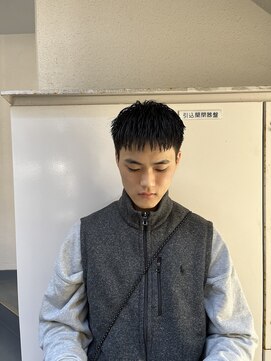 ウェルネス(Wellness) ナチュラルクロップメンズカットスタイル