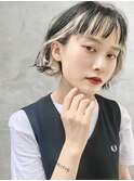【orente表参道／青山】大人外ハネボブ×インナーカラー