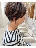 束感ショート