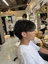 アイズ 海老名(AIZU) 波巻きスパイラルパーマ スパイラルパーマ 波巻きパーマ