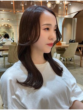 ロンド エスポワール 錦糸町(Lond espoir) 〇グレージュカラーデザインカラーシルキーベージュ韓国ヘア