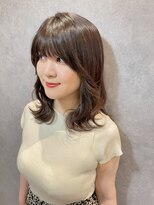 サロンド アクトレス 恵比寿店(salon de actress)&nbsp;オフィスにもぴったり◎ミディアムスタイル