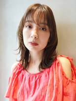 ニコ トウキョウ ヨコハマ(nico)&nbsp;20代/大人かわいい/ミディアムストレート/切りっぱなしボブ