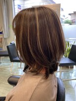 レモーダサロン(Le Moda salon) ウィービングカラーレイヤースタイル