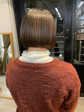 サンド 名古屋(sand) イメチェン/ハッシュカット/レッドブラウン[名古屋栄駅]