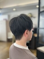 シュヴー 築地(CHEVEUX)&nbsp;好印象！黒髪刈り上げショート