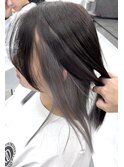 ＊シルバーグレー/インナーカラー/イヤリングカラー/髪質改善