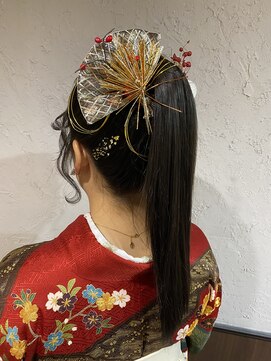 セットサロン ラビッシュポー(Setsalon RabichePow) ストレートハイポニー