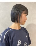 ミニボブボブショートボブオリーブカラー池袋