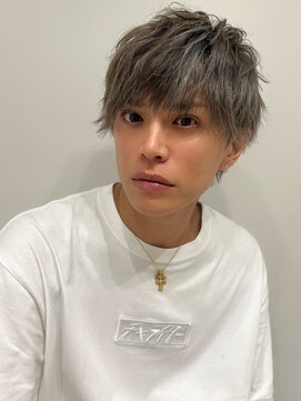 ネイロ 錦糸町(NeiRo) アッシュブラックカルマパーマベリーショートダークアッシュ