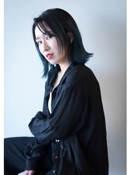 サロン マーニ(salon m ni) 外ハネ×バレイヤージュ