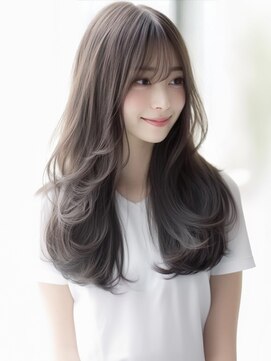 アルトリスト(Altruist Aging×HAIR&SPA) ★ダークアッシュ大人ガーリーボブ着物ミディアムレイヤーカット