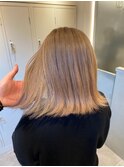 髪質改善＊ロングレイヤーグレーベージュ＊美髪【Zina船橋】