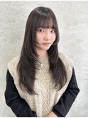 ロング姫レイヤーカット