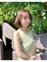 トップヘアー 玉島店(TOP HAIR)&nbsp;《TOPHAIR 玉島店/ ベリー》ボブ×ウルトラバイオレットカラー