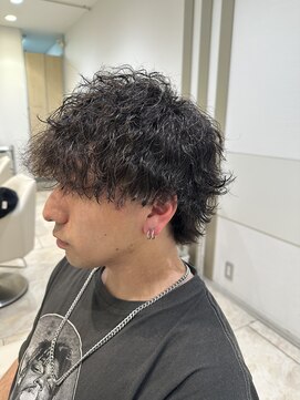 ケンジ 平塚 アネッタ(KENJE annetta) メンズ メンズパーマ フェザーパーマ 波巻パーマ 特殊パーマ