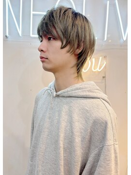 ネオリーブカップ 町田店(Neolive capu) レイヤー　ウルフヘア　メンズ
