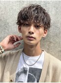 ツイストスパイラルパーマツイストパーマメンズパーマ刈り上げ