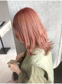 コーラルピンク/ピンクベージュ