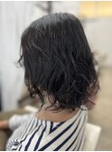 レイヤーボブ　スパイラルパーマ