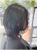 ナチュラルなくびれボブスタイル