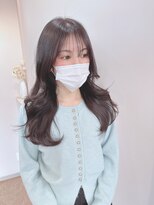 クム(QUMU)&nbsp;韓国ヘア×ブラウンカラー