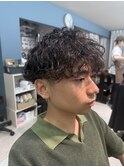 波パーマツイスパMIX/似合わせカット
