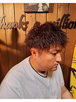 サンフラット(Sun Flat)&nbsp;ツイストスパイラル×メンズカット