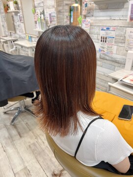 フゥカ 売市店(fuka) お手入れ楽ちん♪時短ストレートパーマ