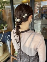 ヘア プロデュース キュオン(hair produce CUEON.)&nbsp;ポコポコヘア×お呼ばれヘア