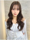 暗めカラー/韓国風巻き/レイヤーカット/髪質改善/縮毛矯正/池袋