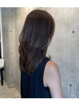 ロッカヘアエジェ(ROCCA hair eje.) 立体感エアリーレイヤー暗めカラー