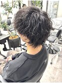 【ツイストスパイラルパーマ】無造作でキマる。