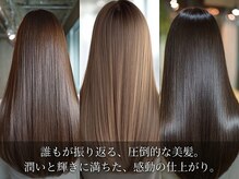 メロリッチ(MELLORICH)の雰囲気（うねりや広がりを解消。思わず触れたくなる柔らかい縮毛矯正）