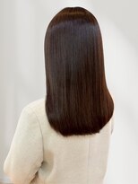 ヘアーメイク グロー(hair make grow)&nbsp;髪質改善ストレート アッシュブラウン 透明感カラー 縮毛矯正