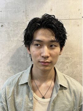 リベルテ グリット(Liberte Grit) メンズ人気◎束感スパイラル×アップバングショート爽やか好印象