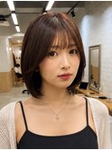新宿ボブ 新宿髪質改善 新宿縮毛矯正 レイヤー ボブ