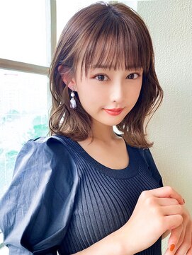 エイミーバイアフロートザガーデン 浦和店(amie by afloat the garden) 大人かわいい耳かけくびれレイヤー/ハッシュカット【浦和】