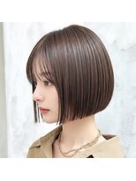 ココラー(COCOlar) 髪質改善×透明感ボブ:ブリーチでも神ツヤ美髪