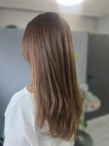 レエラ(LeLa)&nbsp;縮毛矯正とベージュカラー