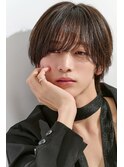 ナチュラルニュアンスシースルーラウンドマッシュ