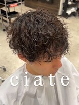 c i a t e メンズカット/メンズパーマ 山口【シェイト】【9/1 NEW OPEN(予定)】 ツイストスパイラル/メンズマッシュ
