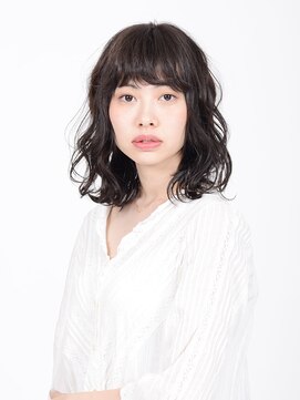 ヘアアンドメイク アース 聖蹟桜ヶ丘店(HAIR&MAKE EARTH) ひし形美人シルエットミディ【EARTH聖蹟桜ヶ丘】