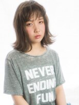 クアトログランシュ 水戸店(QUATRO×GranCieux)&nbsp;【可愛すぎてヤバい】外ハネウェットボブ