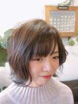 エルフゥ(Elle fou)&nbsp;スウィングショートのモテふわレイヤーボブ