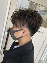 コレロ ヘアー(KORERO hair)&nbsp;前下がり×パーマ風